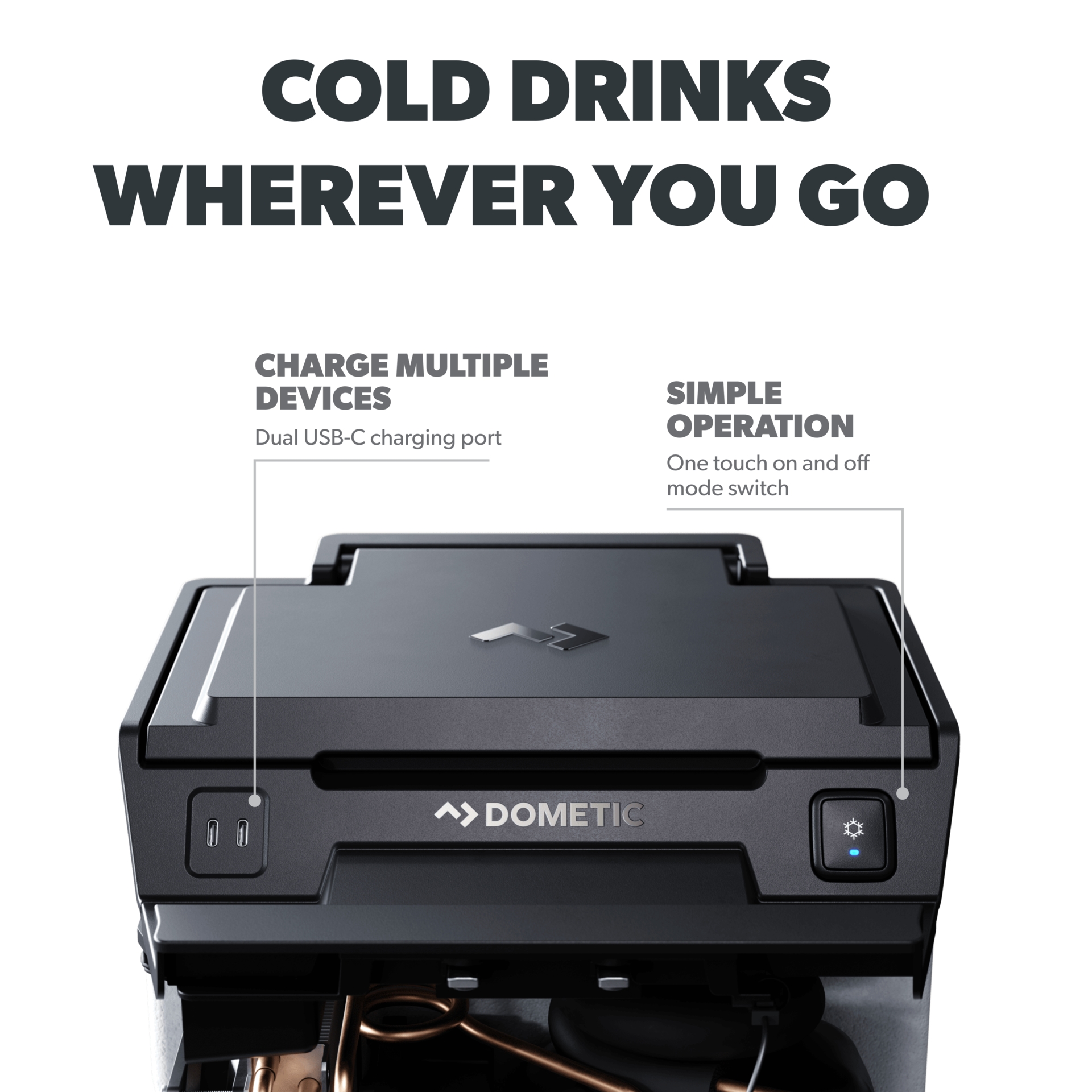 F-150 2021+ Dometic CCF-T Center Console Refrigerator