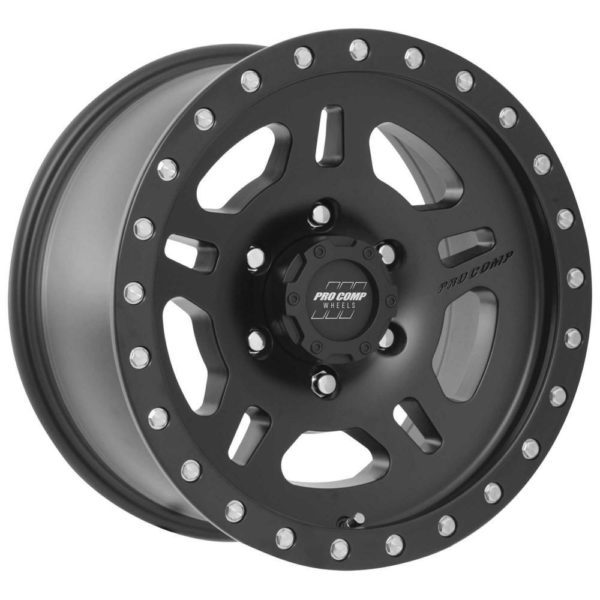 Pro Comp 29 Series La Paz, 17×8.5 Wheel with 6 on 5.5 Bolt Pattern – Satin Black