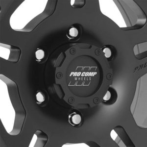 Pro Comp 29 Series La Paz, 17×8.5 Wheel with 6 on 5.5 Bolt Pattern – Satin Black