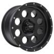 Pro Comp 45 Series Proxy, 17x9 Wheel with 5 on 5.5 Bolt Pattern - Satin Black