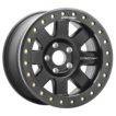 Pro Comp 75 Series Trilogy Race Beadlock Wheel, 17x9 with 5 on 150 Bolt Pattern - Satin Black