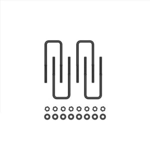 ICON 1″ LIFT CAST BLOCK AND U-BOLT KIT