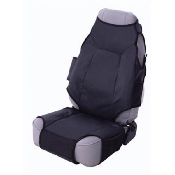 Jeep Wrangler JK 2 & 4 Dr Katch-All Seat Ware Vest Cover (Black)