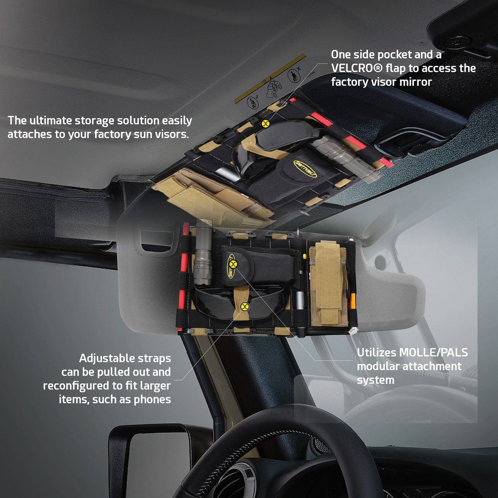 GEAR Sunvisor Organizer
