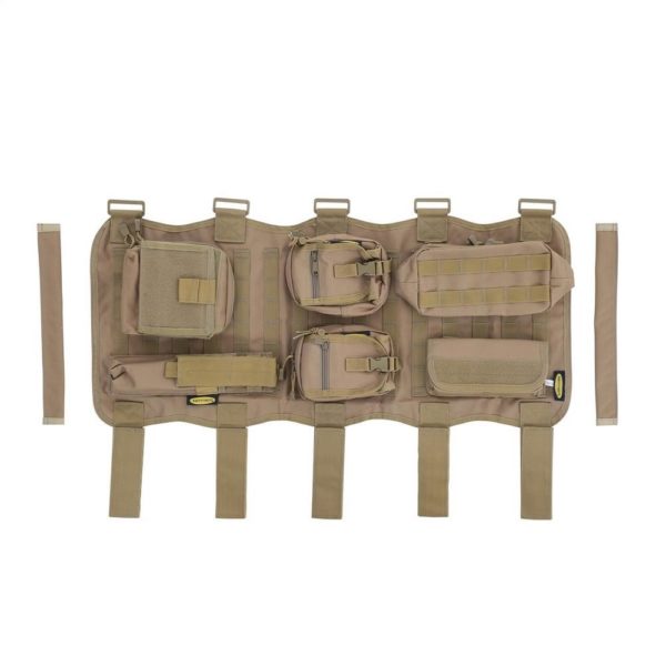 Jeep Wrangler JK 2 & 4 Dr G.E.A.R. Overhead Console, Coyote Tan