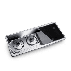 DOMETIC TWO-BURNER HOB AND SINK COMBO