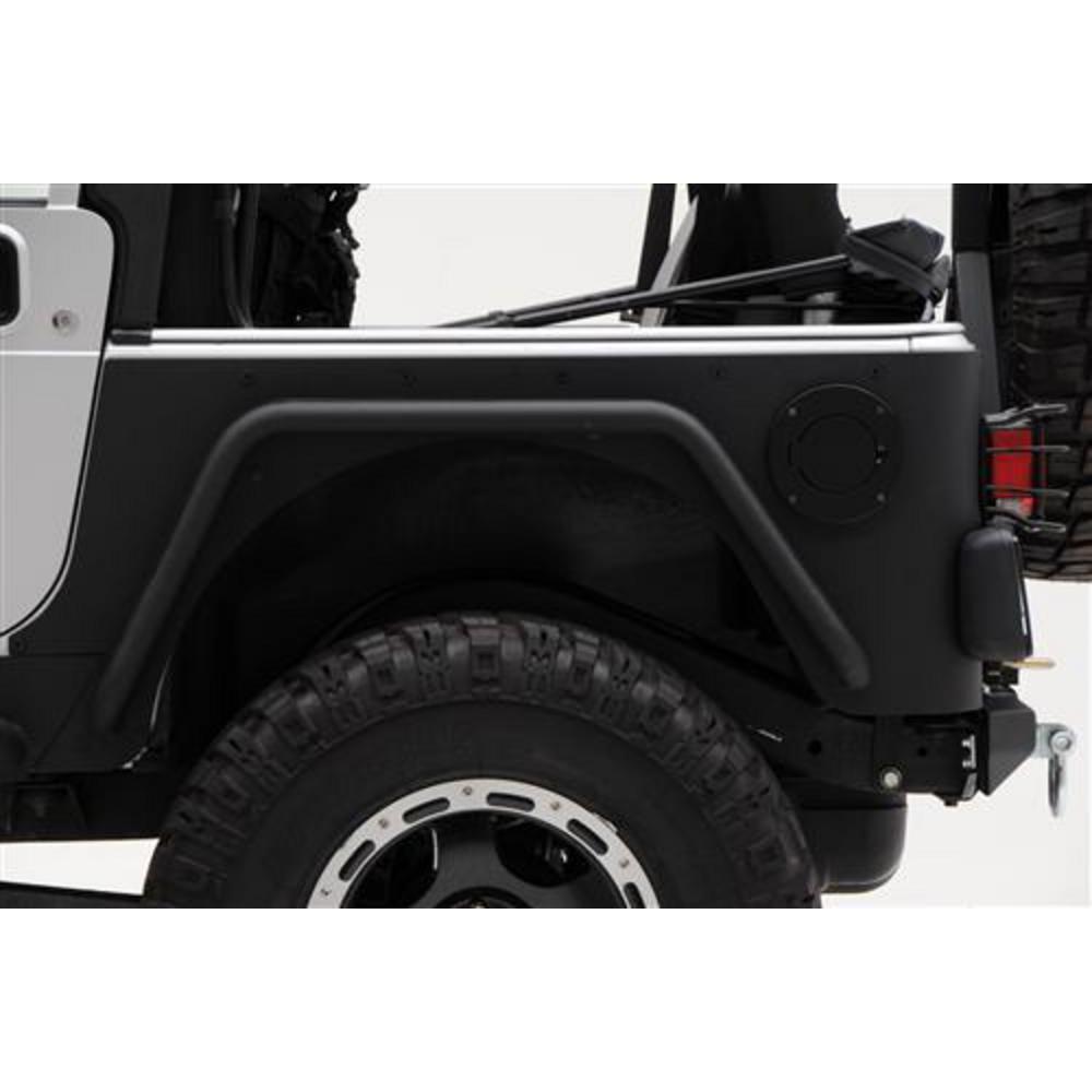 Jeep Wrangler TJ Gas Hatch (Black Aluminum)