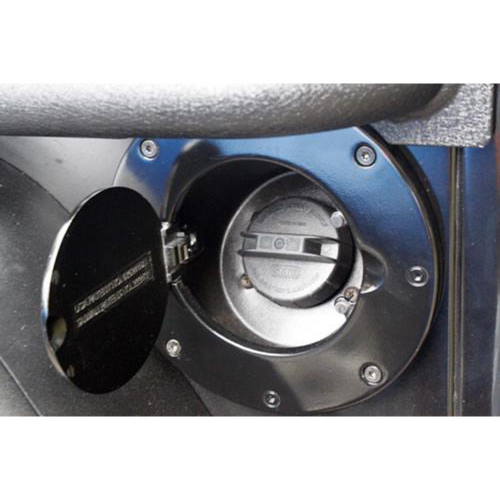 Jeep Wrangler TJ Gas Hatch (Black Aluminum)
