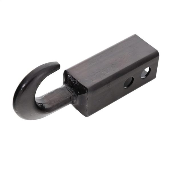 Receiver Mounted Tow Hook, Black