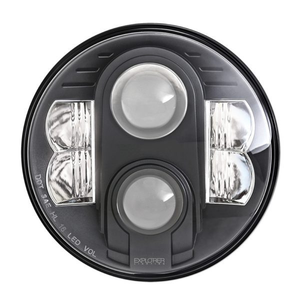 JK/JL 7″ Round LED Driving Headlights