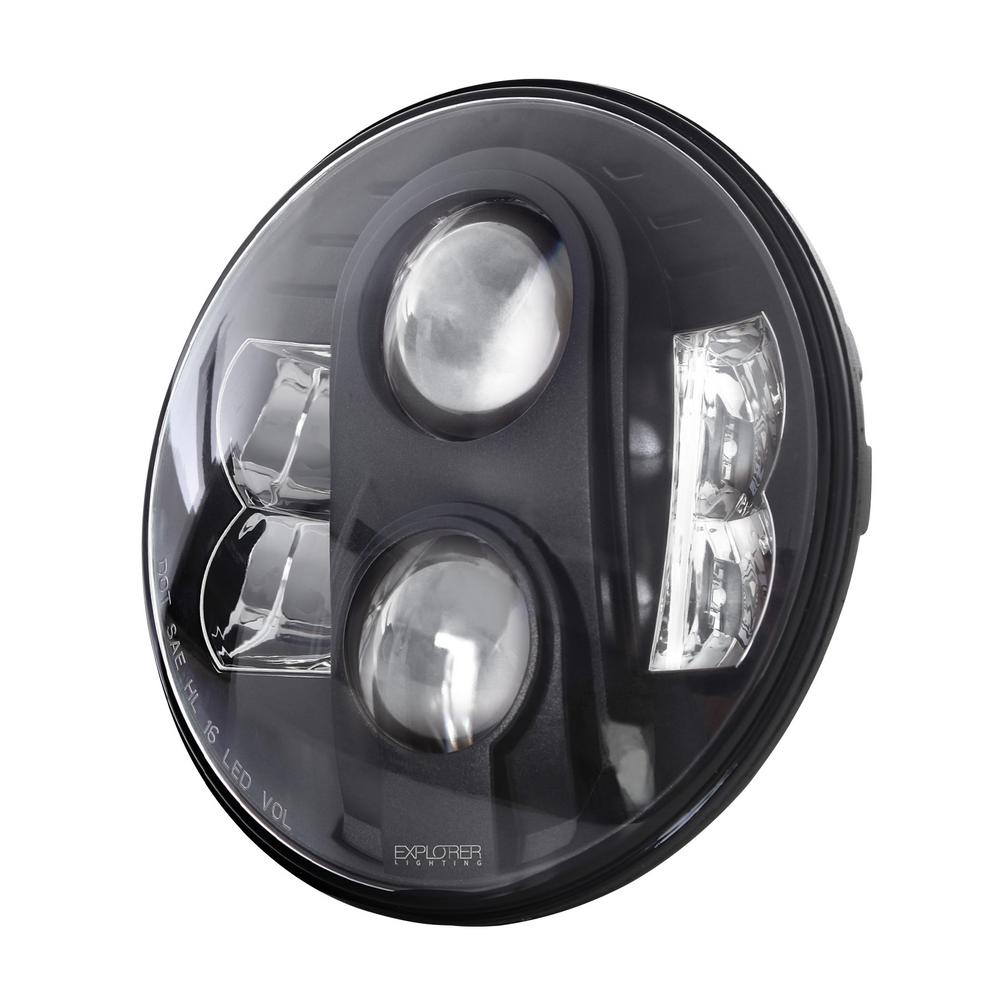 JK/JL 7″ Round LED Driving Headlights