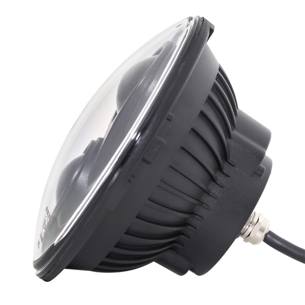 JK/JL 7″ Round LED Driving Headlights