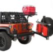 Jeep Wrangler JK 2 & 4 Dr Rack Tailgate Bolt-On Basket - Image 3