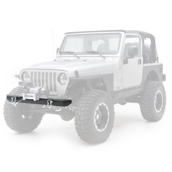 Jeep TJ/YJ SRC CLASSIC ROCK CRAWLER FRONT BUMPER WITH D-RING (BLACK)