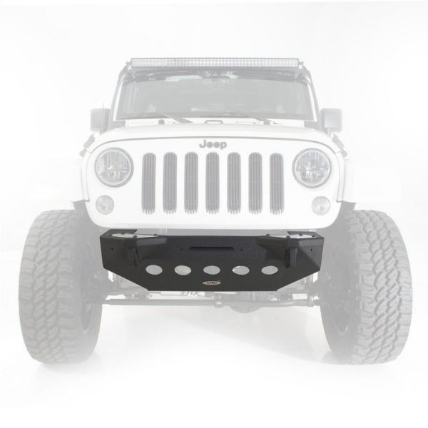 Jeep Wrangler JK 2 & 4 Dr XRC M.O.D. Modular Center Section with Winch Plate and D-ring Mounts (Black)