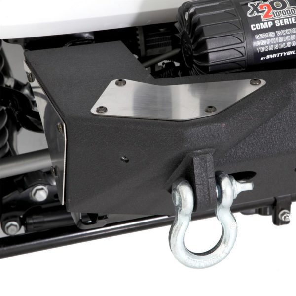 Jeep Wrangler JK 2 & 4 Dr XRC M.O.D. Modular Center Section with Winch Plate and D-ring Mounts (Black)