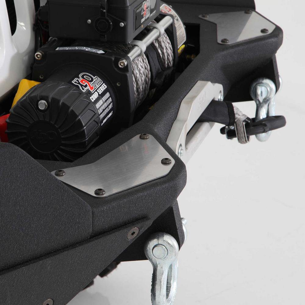 Jeep Wrangler JK 2 & 4 Dr XRC M.O.D. Modular Center Section with Winch Plate and D-ring Mounts (Black)