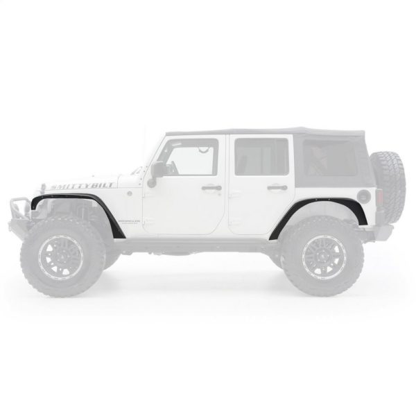 Jeep Wrangler JK 2 & 4 Dr XRC 4″ Steel Fender Flare Kit