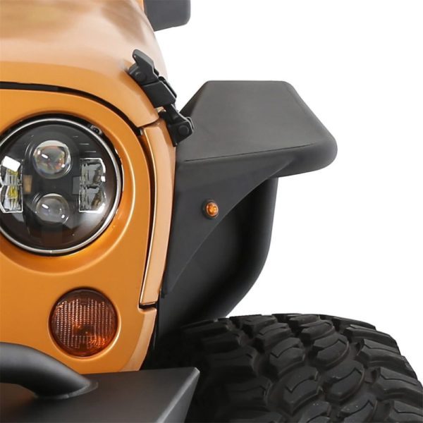 Jeep Wrangler JK, 2 & 4 Dr Flux Front Fender Flare Set (Paintable)