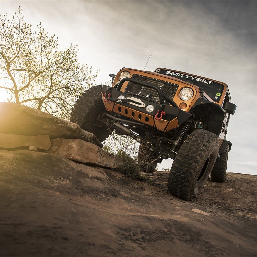 Jeep Wrangler JK, 2 & 4 Dr Flux Front Fender Flare Set (Paintable)