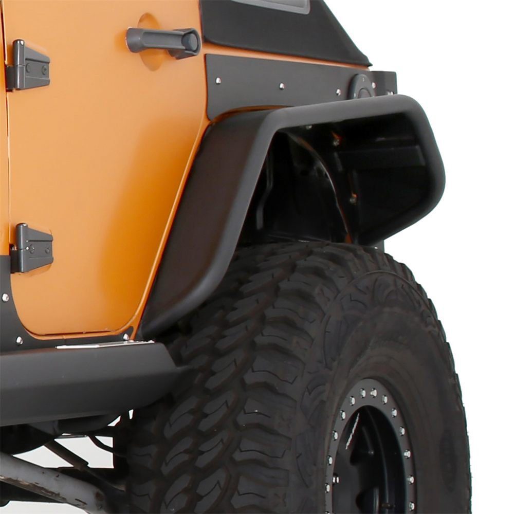 Jeep Wrangler JK 2 & 4 Dr XRC Flux Rear Fender Flare Set (Paintable)
