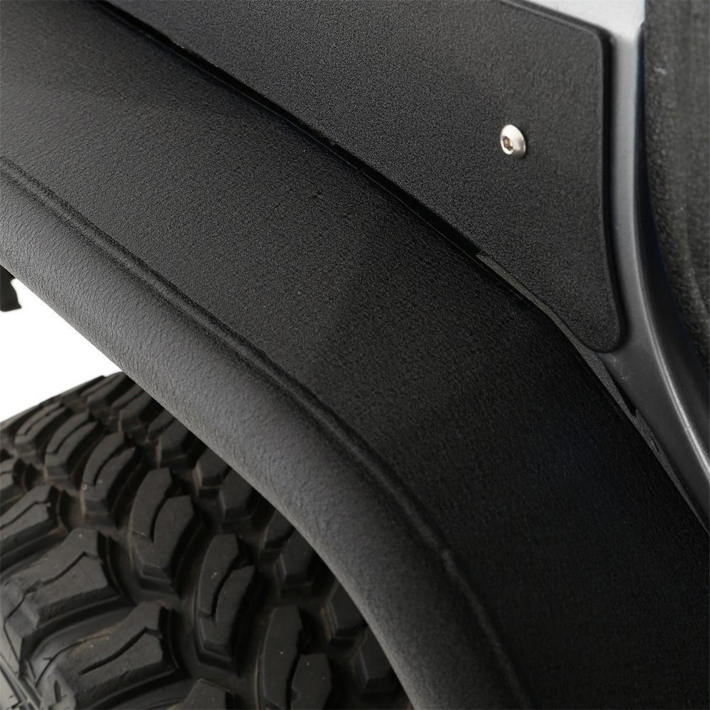 Jeep Wrangler JK 2 & 4 Dr XRC Flux Rear Fender Flare Set (Paintable)