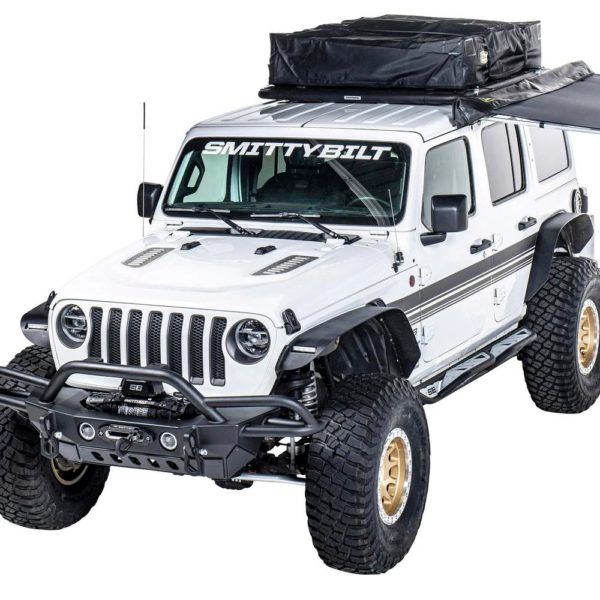 JL 4 Dr XRC FRONT AND REAR FLAT FENDER FLARE SET