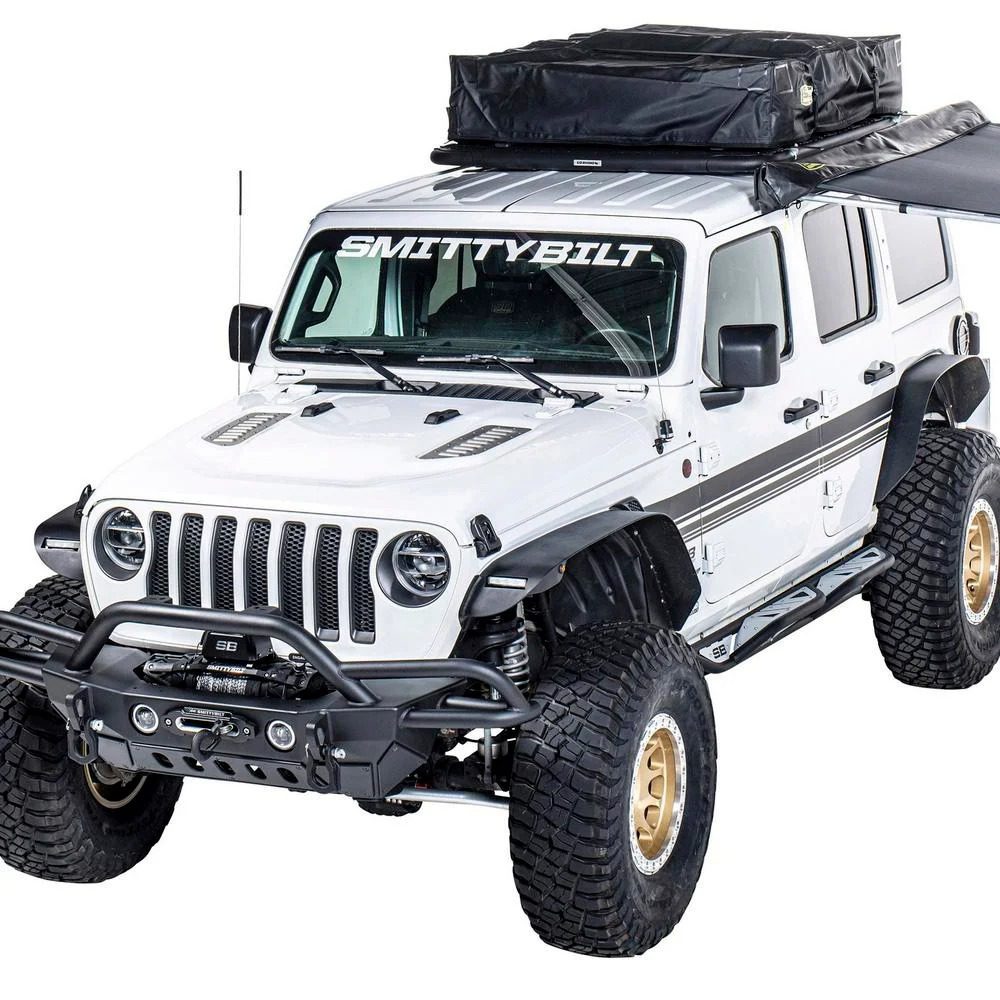 JL 4 Dr XRC FRONT AND REAR FLAT FENDER FLARE SET