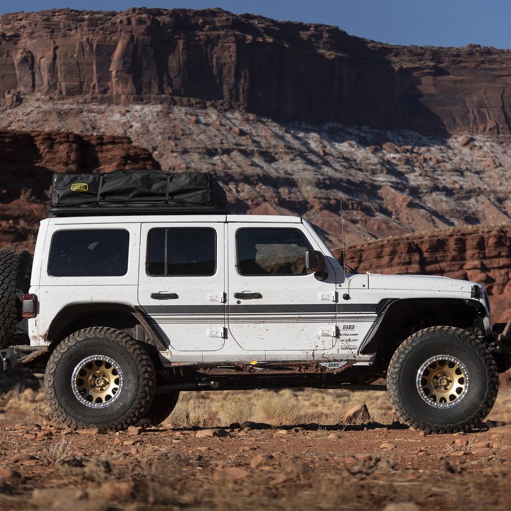 JL 4 Dr XRC FRONT AND REAR FLAT FENDER FLARE SET
