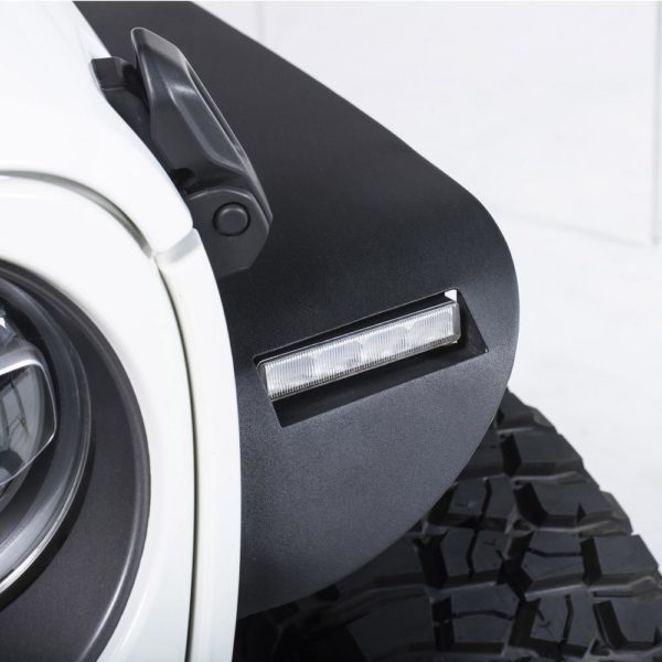JL 4 Dr XRC FRONT AND REAR FLAT FENDER FLARE SET