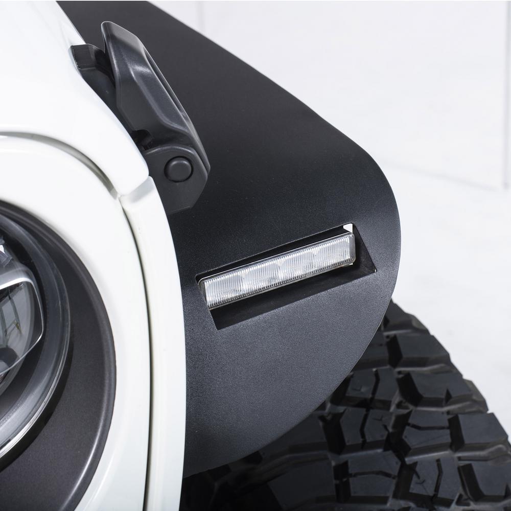 JL 4 Dr XRC FRONT AND REAR FLAT FENDER FLARE SET