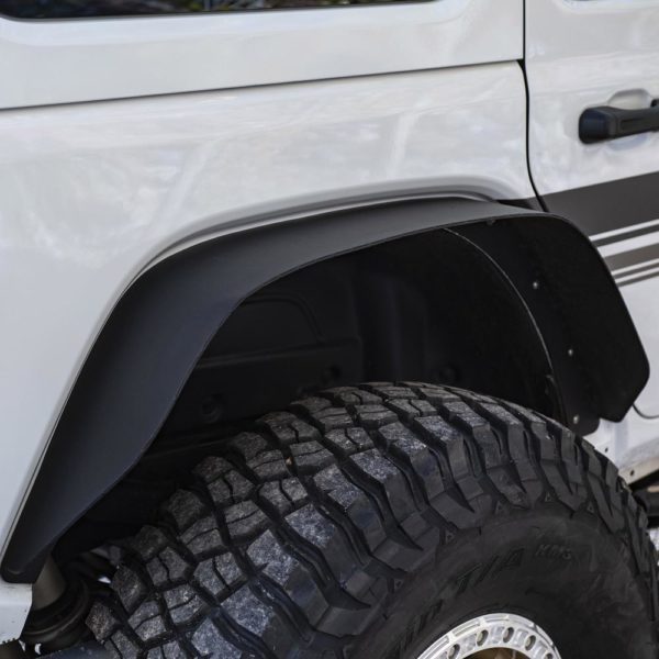 JL 4 Dr XRC FRONT AND REAR FLAT FENDER FLARE SET