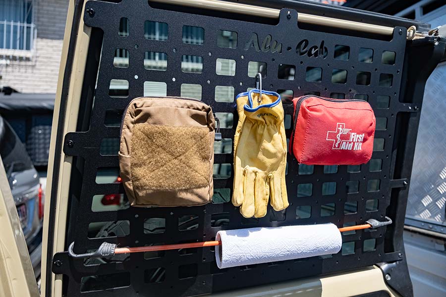 LC78 Rear Door Molle Plates
