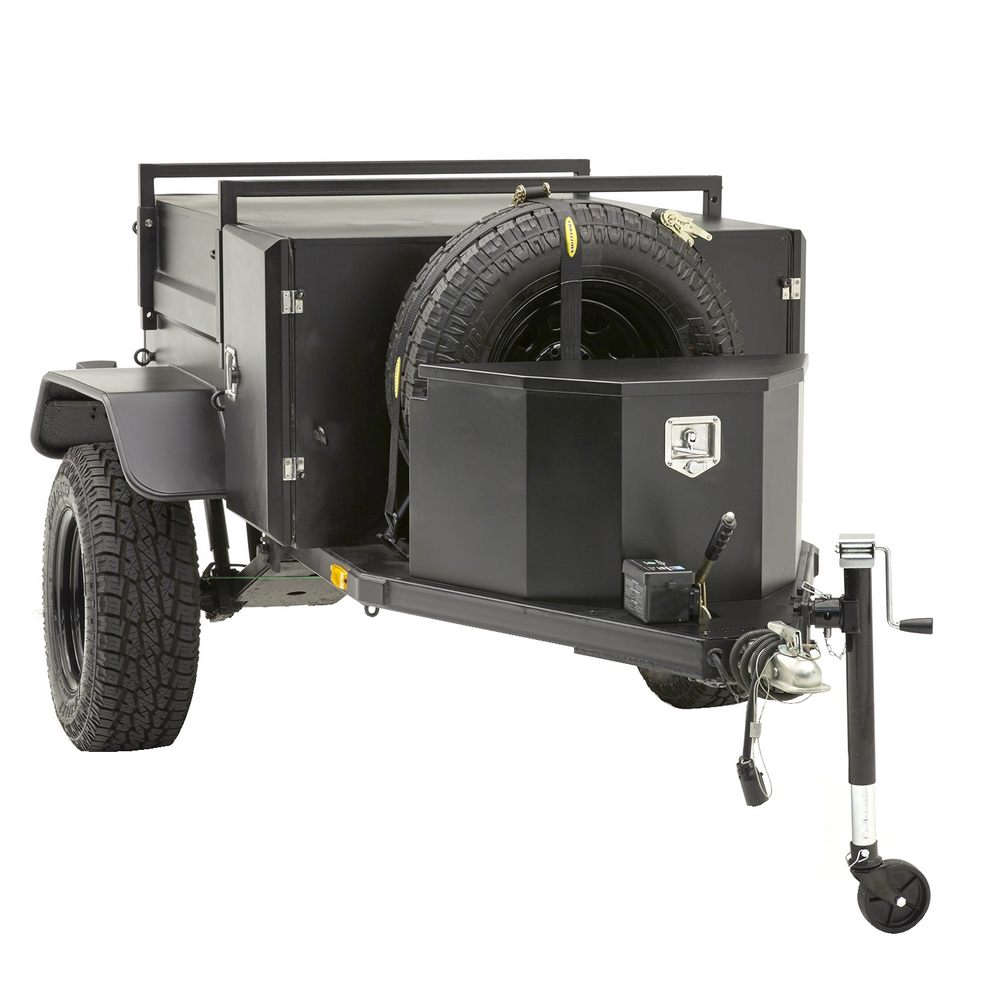 SCOUT TRAILER includes roofrack, awning and shower box