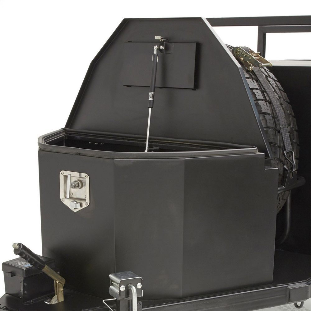 SCOUT TRAILER includes roofrack, awning and shower box
