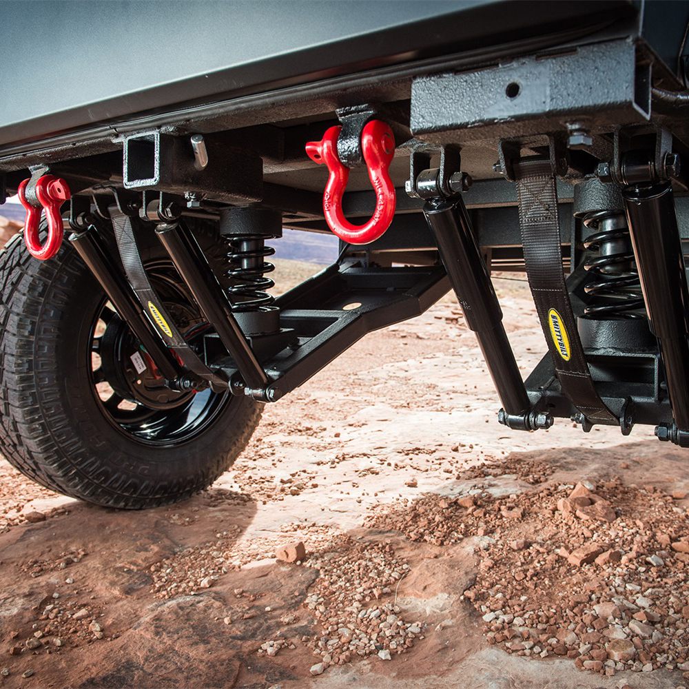 SCOUT TRAILER includes roofrack, awning and shower box