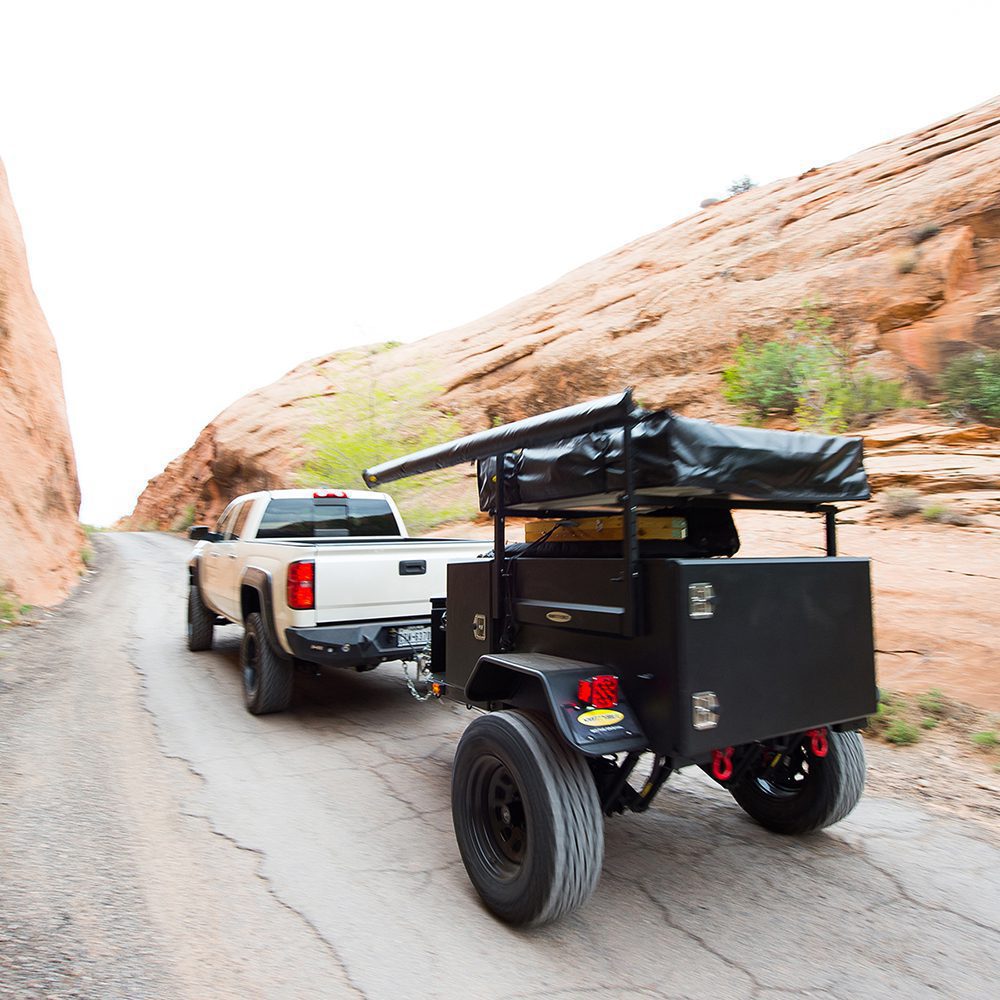SCOUT TRAILER includes roofrack, awning and shower box