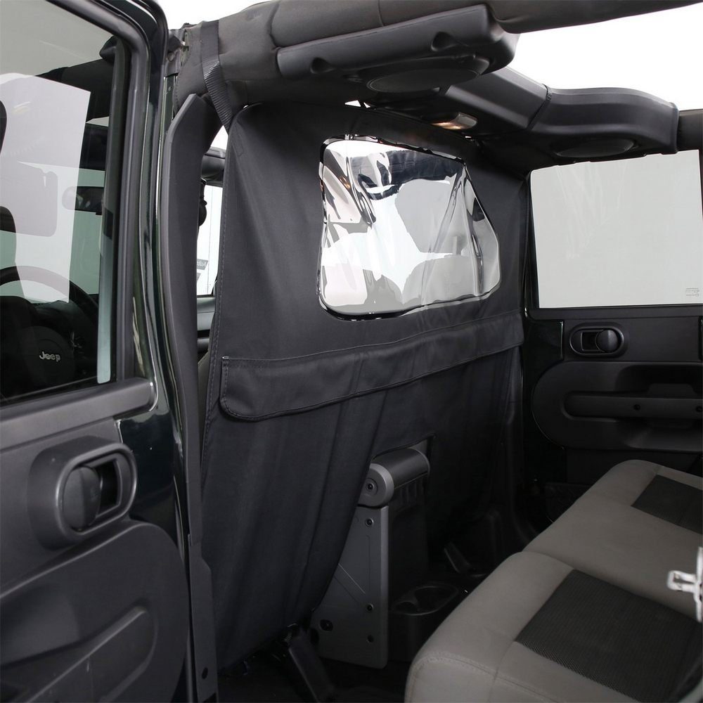 Jeep Wrangler JK 4 Dr Outback Wind Breaker (Black Diamond)
