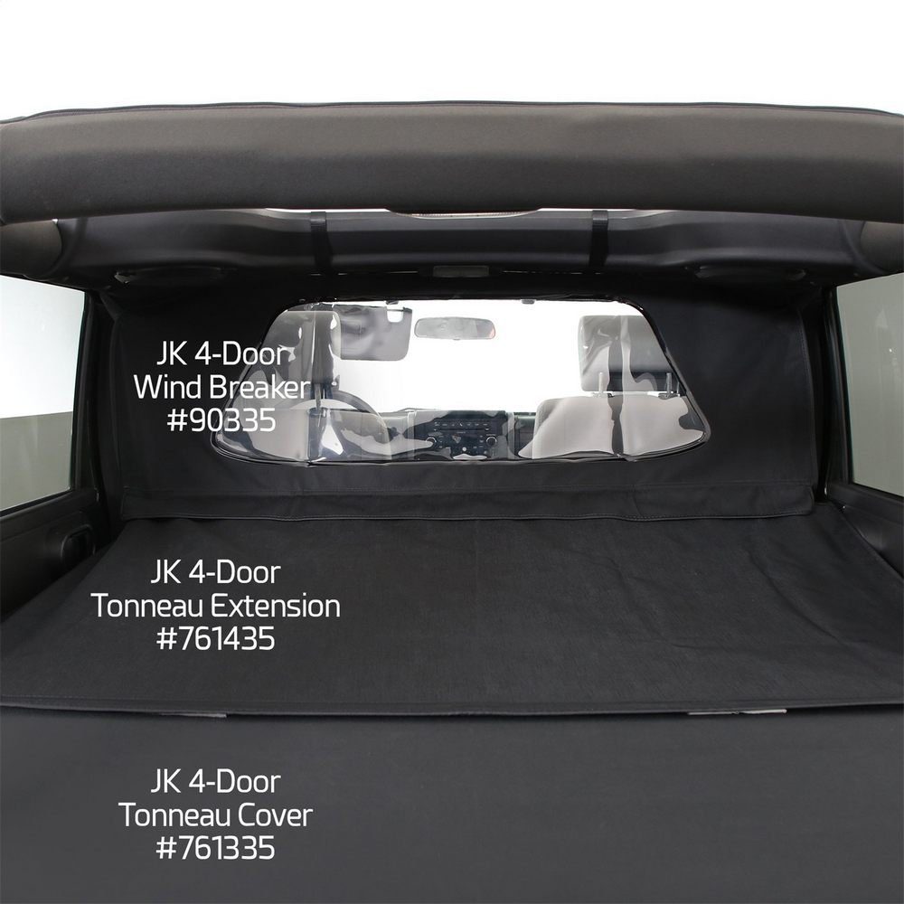 Jeep Wrangler JK 4 Dr Outback Wind Breaker (Black Diamond)