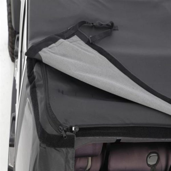 Jeep Wrangler JK, 2 Dr Bowless Combo Top with Tinted Windows and No Door Uppers (Black Diamond)