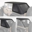 Jeep Wrangler JK 4 Dr Bowless Combo Top With Tinted Windows and No Door Uppers (Black Diamond) - Image 6