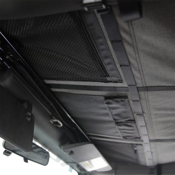 Jeep Wrangler JK 4 Dr Bowless Combo Top With Tinted Windows and No Door Uppers (Black Diamond)