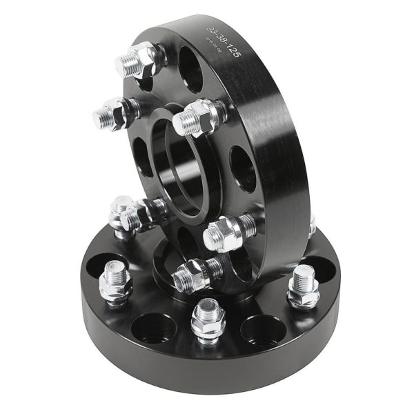 CHEVY/GMC 1500 G2 6 on 5.5 Bolt Pattern with 1.25″ Wheel Spacers (Black)