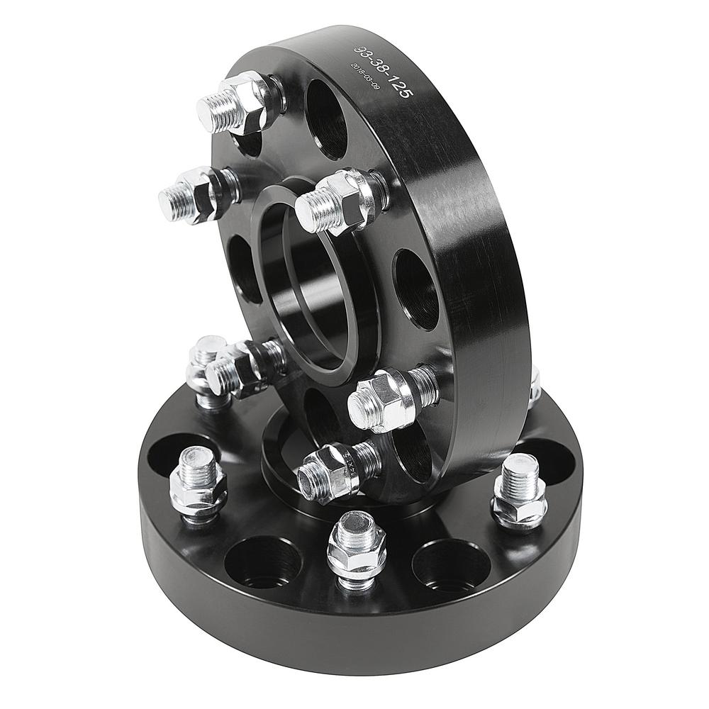 CHEVY/GMC 1500 G2 6 on 5.5 Bolt Pattern with 1.25″ Wheel Spacers (Black)