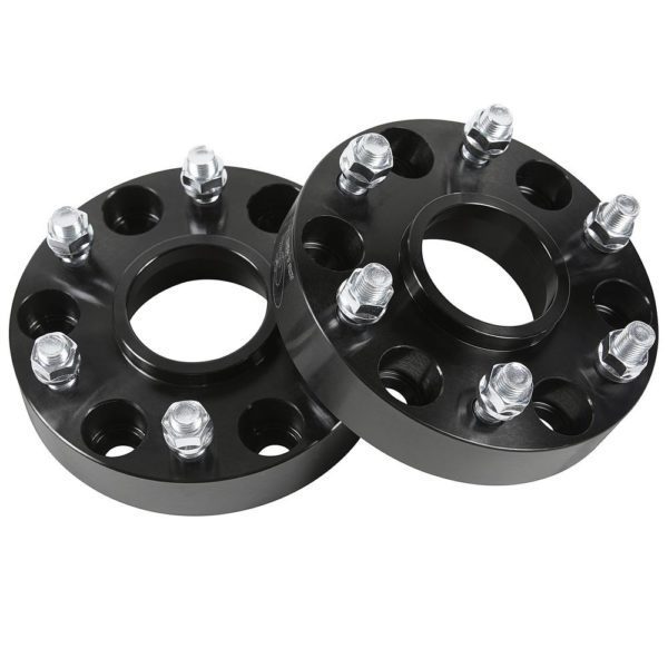 CHEVY/GMC 1500 G2 6 on 5.5 Bolt Pattern with 1.25″ Wheel Spacers (Black)