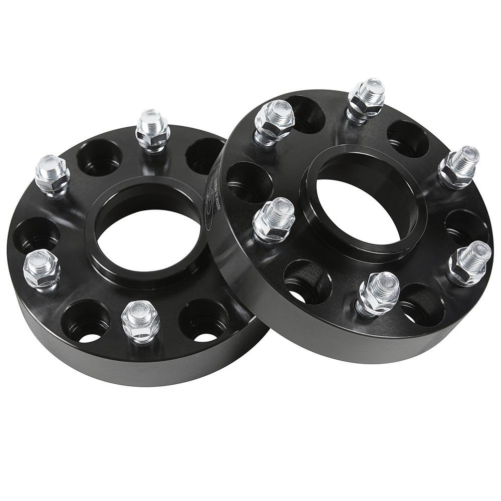 CHEVY/GMC 1500 G2 6 on 5.5 Bolt Pattern with 1.25″ Wheel Spacers (Black)