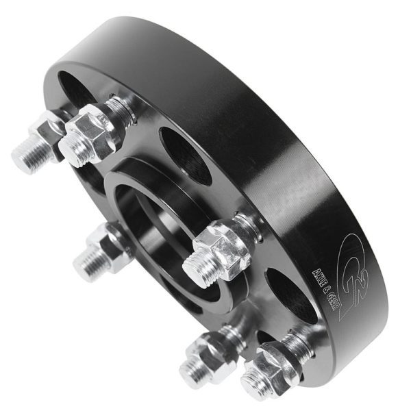 CHEVY/GMC 1500 G2 6 on 5.5 Bolt Pattern with 1.25″ Wheel Spacers (Black)