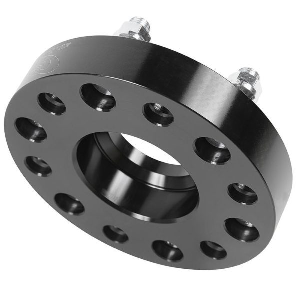 CHEVY/GMC 1500 G2 6 on 5.5 Bolt Pattern with 1.25″ Wheel Spacers (Black)
