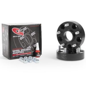 LC200 / TOYOTA TUNDRA/landcruiser G2 5 on 150mm Bolt Pattern with 2″ Wheel Spacers (Black)