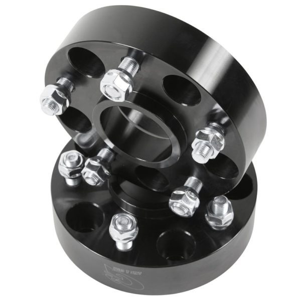 LC200 / TOYOTA TUNDRA/landcruiser G2 5 on 150mm Bolt Pattern with 2″ Wheel Spacers (Black)
